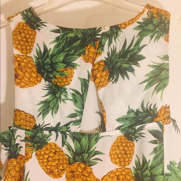 Pineapple Dress NWT SimplyBe / Simply Be - Picture 5 of 7